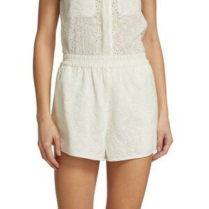 rag & bone April Eyelet Embroidered Shorts Medium